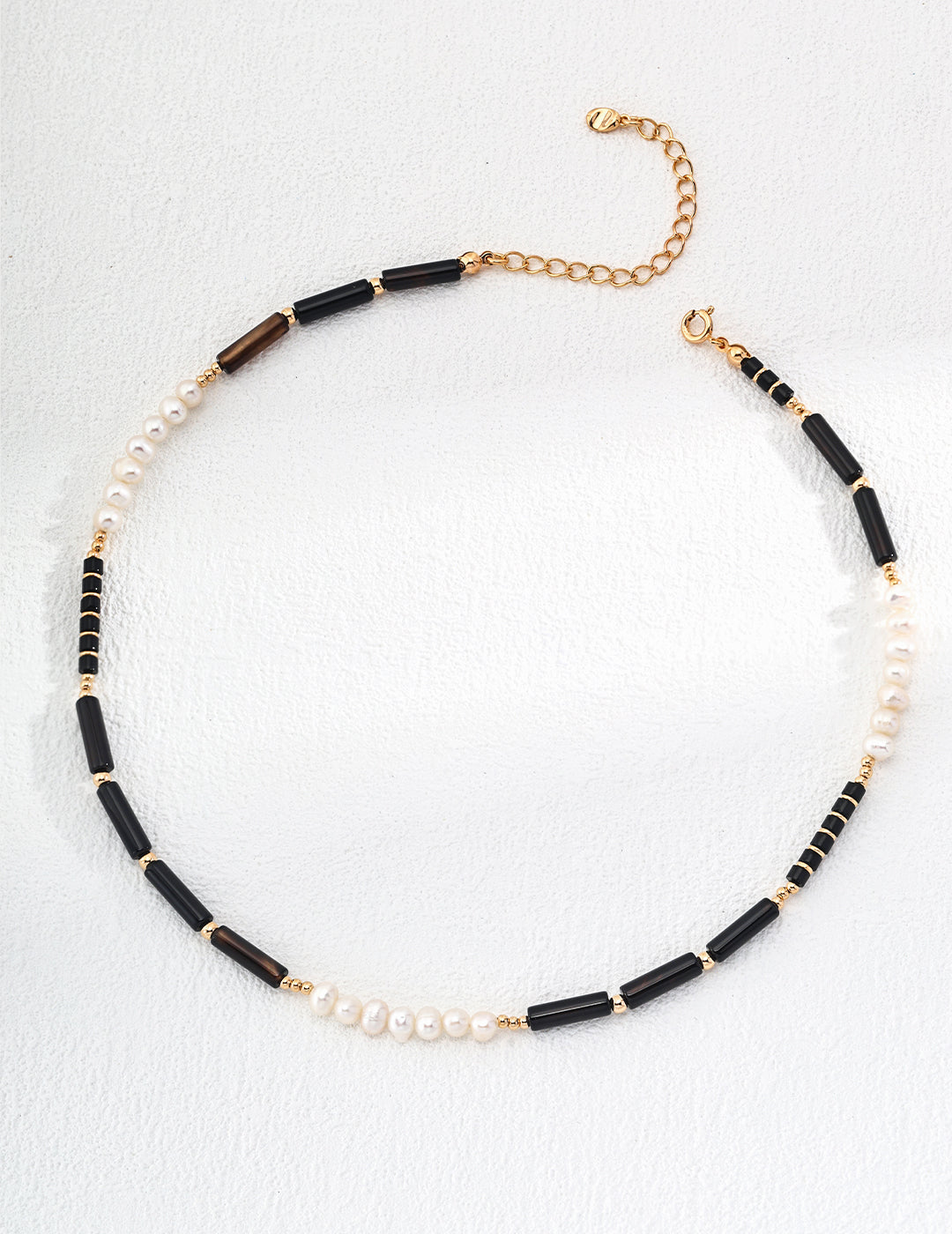 Sterling Silver Pearl & Agate Necklace & Bracelet Jewelry Set
